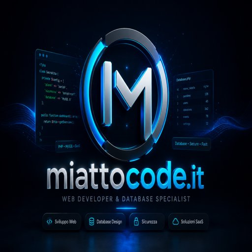 MiattoCode — Paolo Miatto Web Developer & Database Specialist
